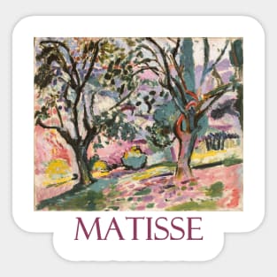 Olive Trees at Collioure by Henri Matisse Sticker